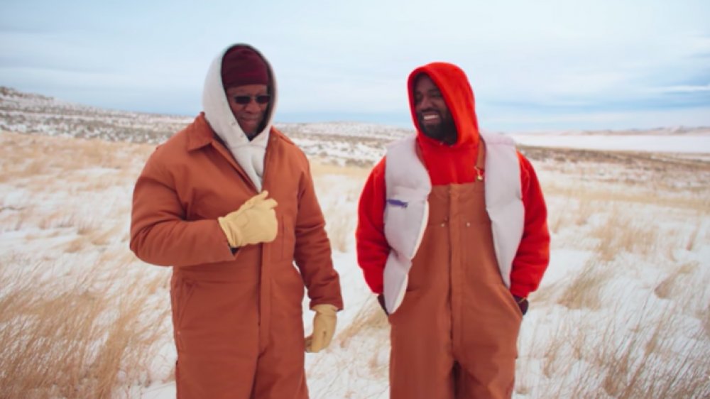 Ray West e Kanye West nel video "Follow God"