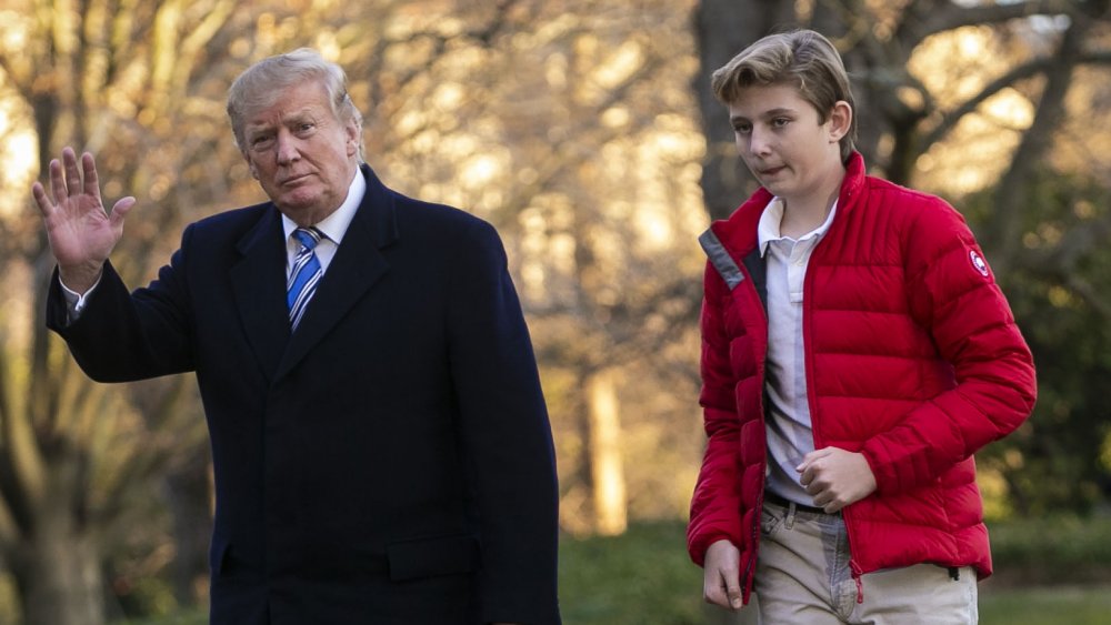 Donald Trump e Barron Trump