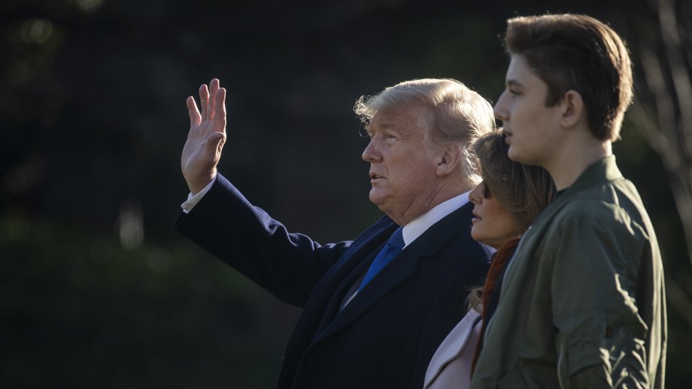 Donald Trump e Barron Trump