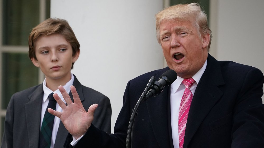 Donald Trump e Barron Trump