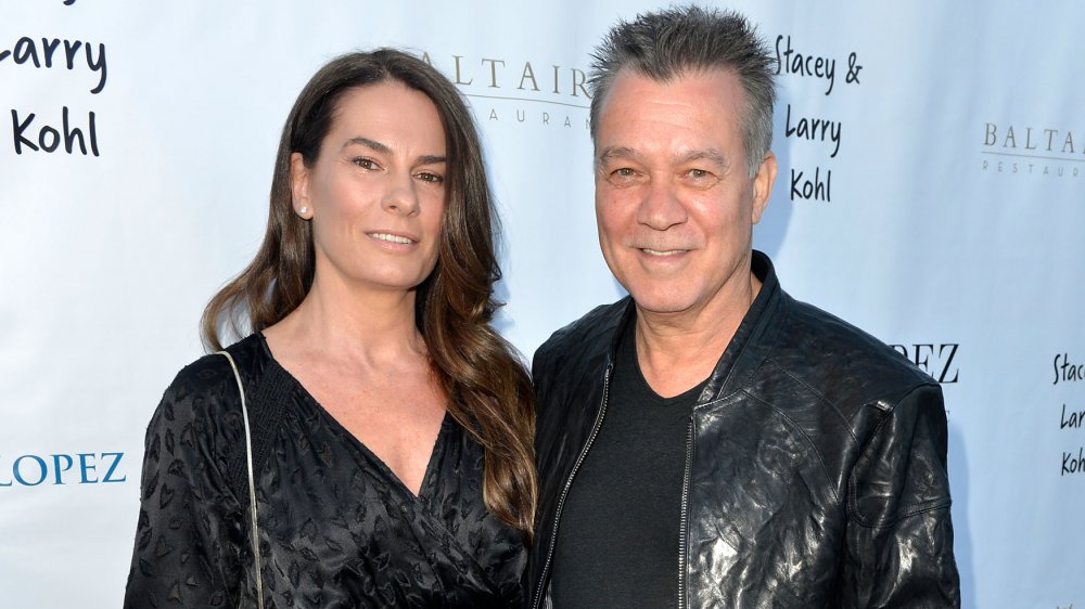 Janie Liszewski and Eddie Van Halen