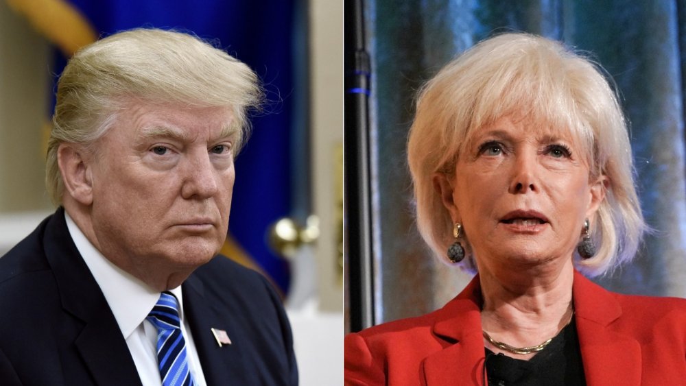 Donald Trump e Lesley Stahl 