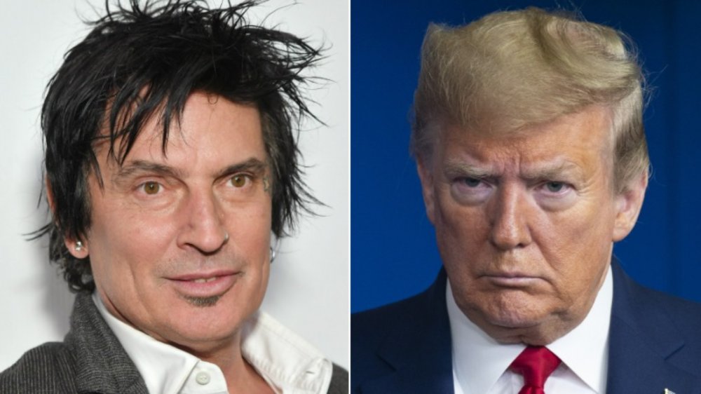 Tommy Lee;  Presidente Donald Trump