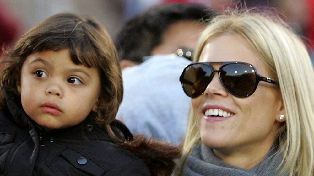 Elin Nordegren e la figlia Sam