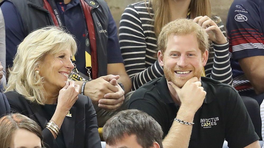 Jill Biden, il principe Harry