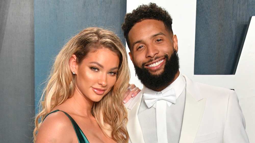 Lauren Wood e Odell Beckham Jr.