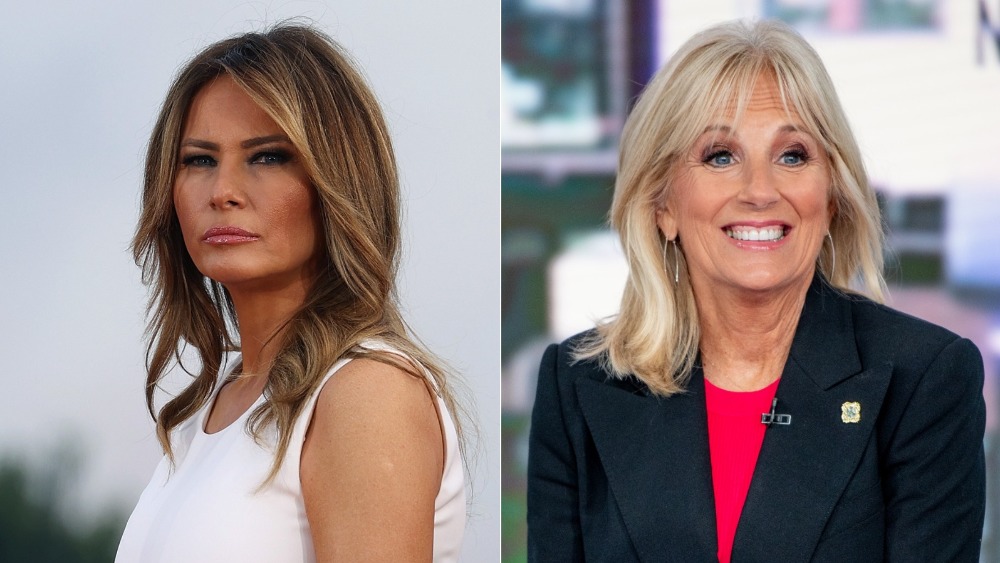 Melania Trump e Jill Biden