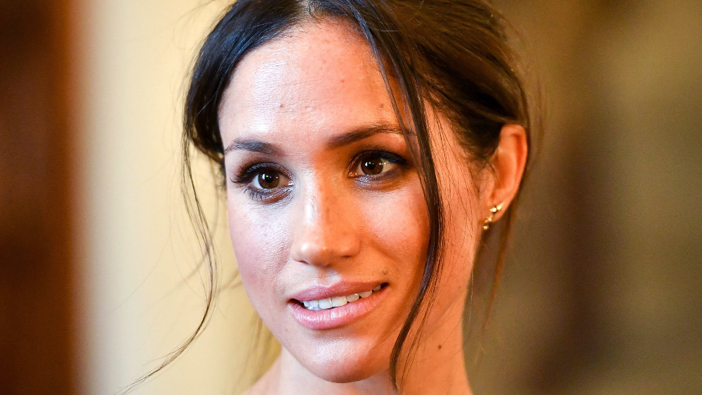 Meghan Markle al Castello di Cardiff nel 2018