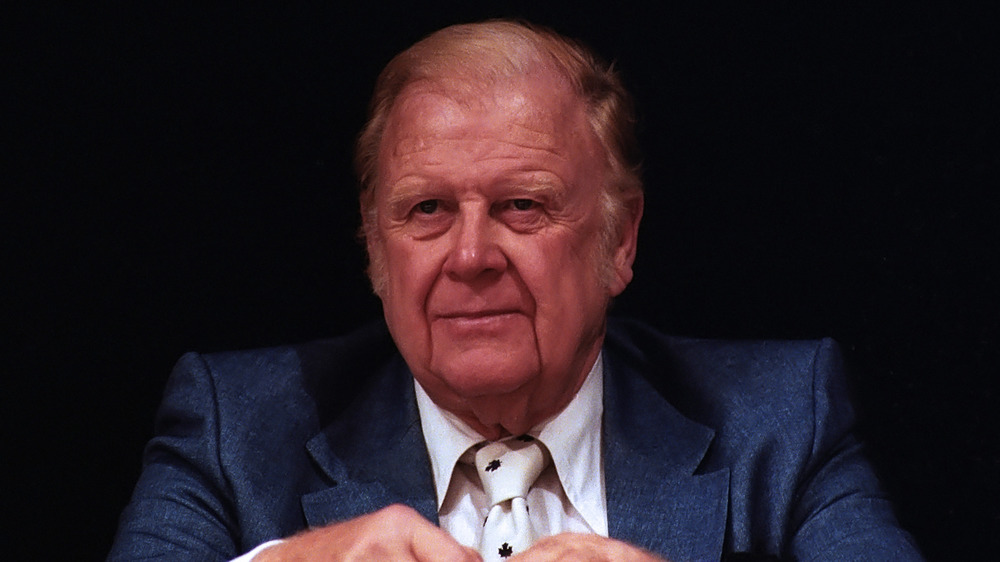 Harold Ballard guarda l'hockey