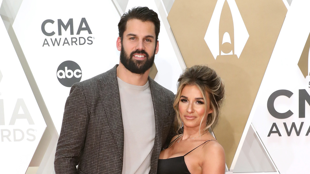 Eric Decker e Jessie James Decker ai Country Music Awards