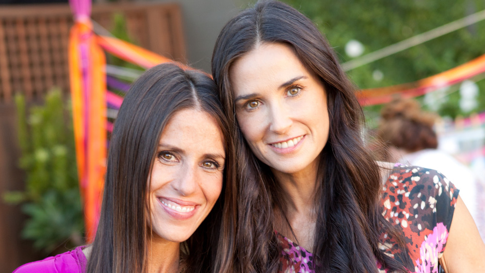 Soleil Moon Frye e Demi Moore posano insieme