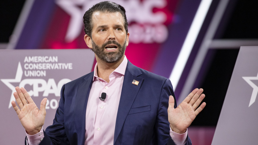 Donald Trump Jr. parlando