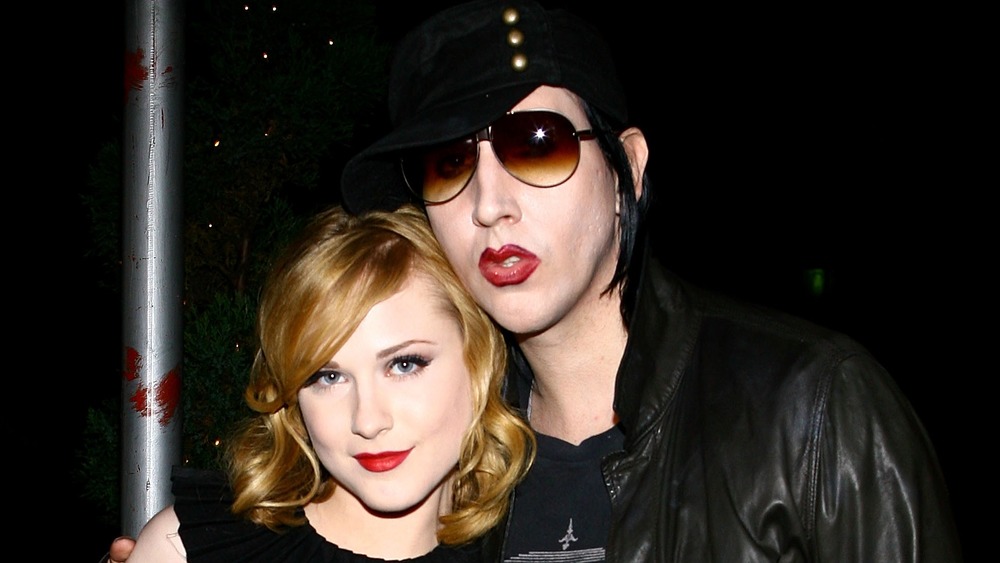 Evan Rachel Wood e Marilyn Manson