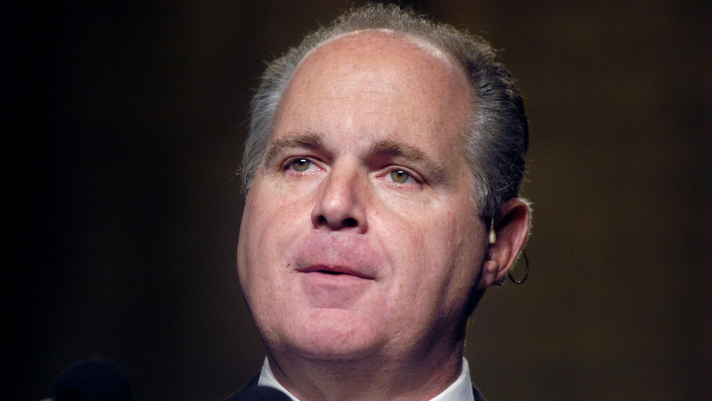 Rush Limbaugh parlando all'evento