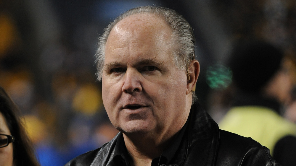 Rush Limbaugh alla partita della NFL