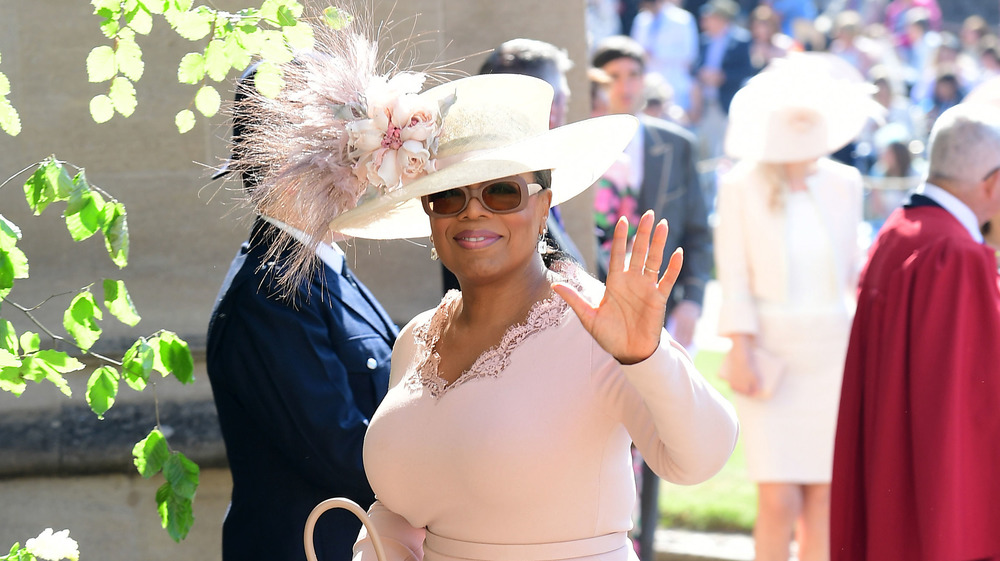 Oprah al matrimonio reale