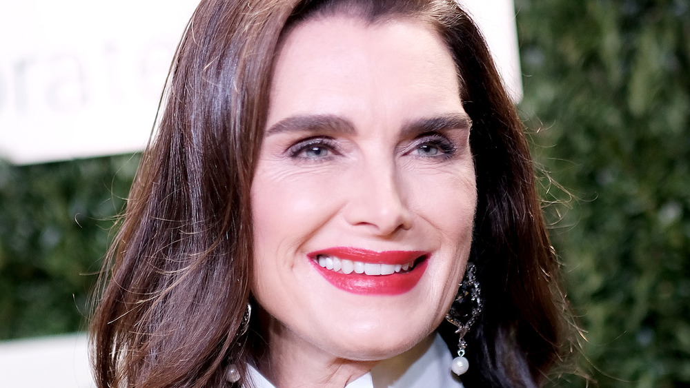 Brooke Shields a un evento sul tappeto rosso