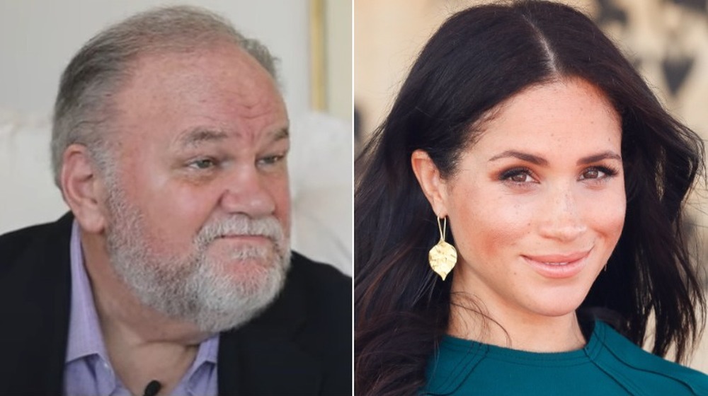 Thomas Markle e Meghan Markle si dividono l'immagine