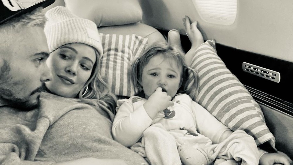 Hilary Duff e il suo selfie di famiglia