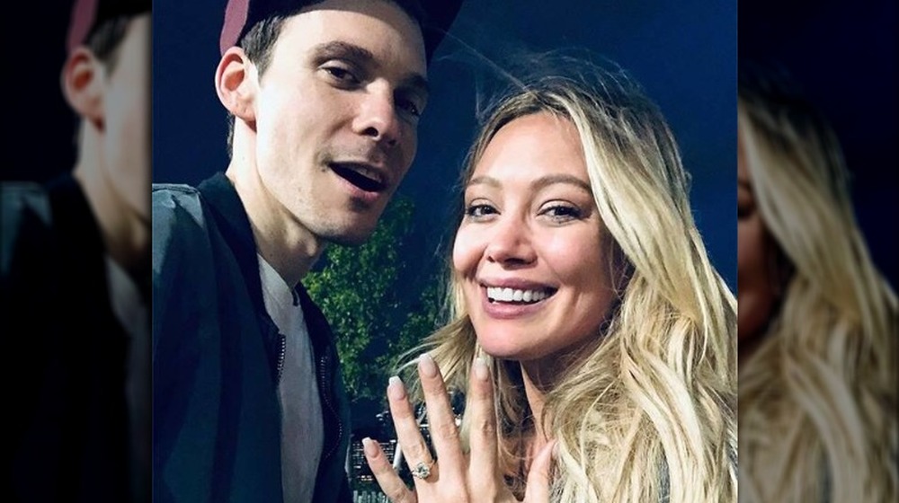 Matthew Koma e Hilary Duff selfie