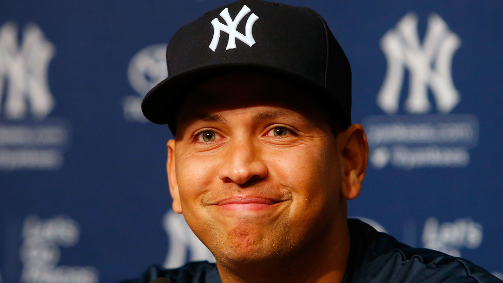 Cappello di Alex Rodriguez Yankees sorridente