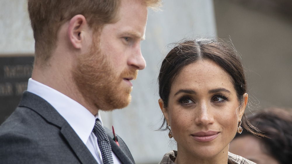 Meghan Markle e il principe Harry a un evento 