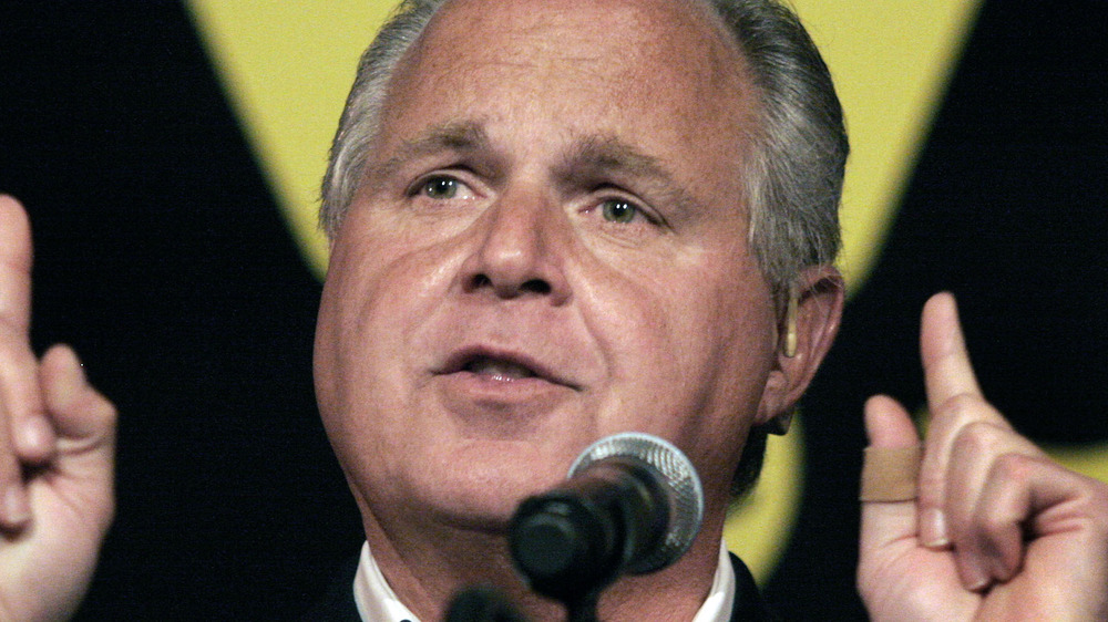 Rush Limbaugh parlando 