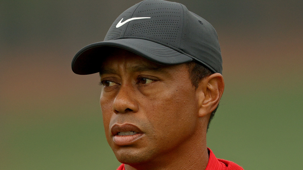 Tiger Woods sul campo da golf