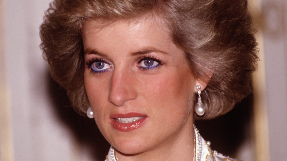 La principessa Diana durante il Royal Tour of France