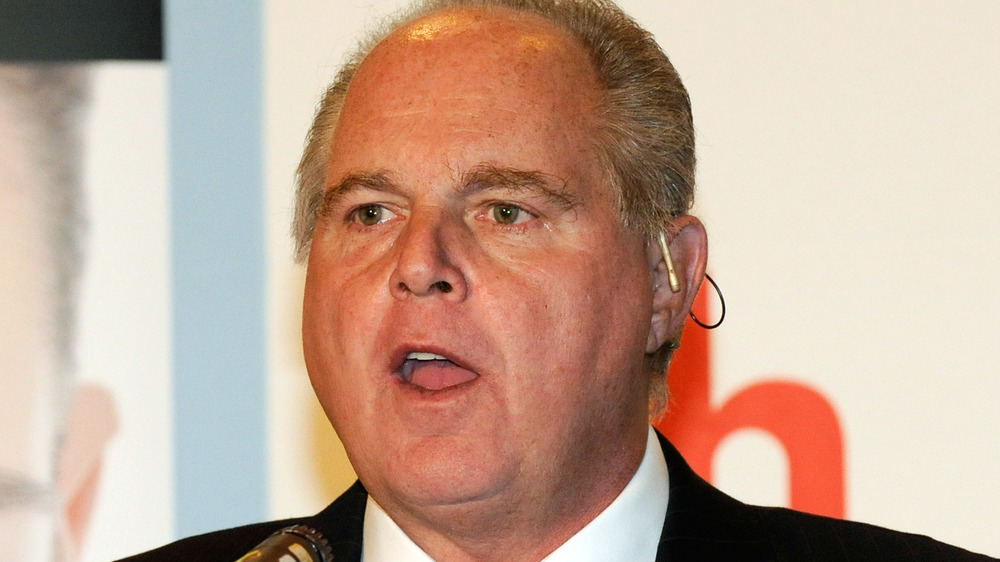 Rush Limbaugh parlando