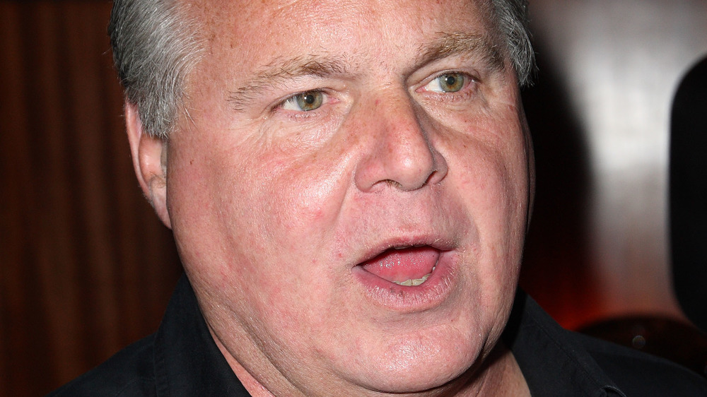 Rush Limbaugh sembra sorpreso