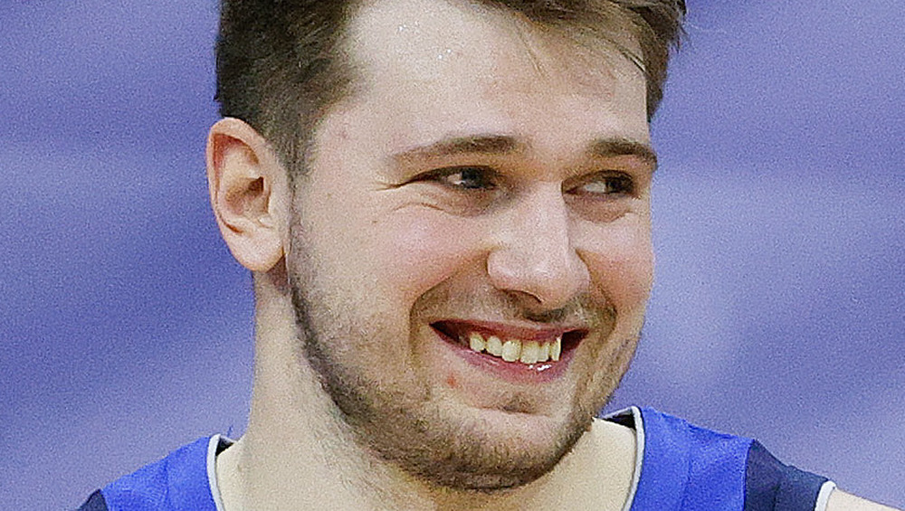 Luka Doncic sorride