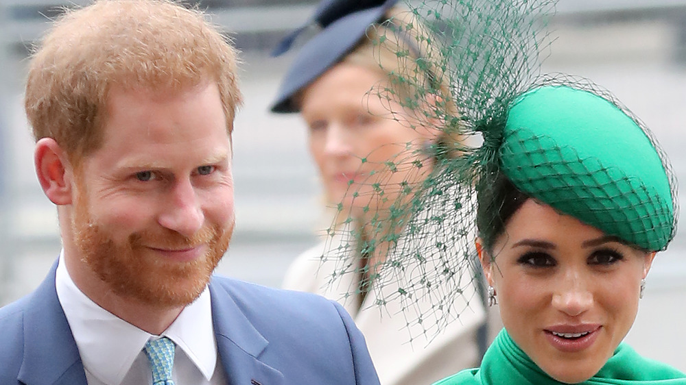 Il principe Harry e Meghan Markle all'evento