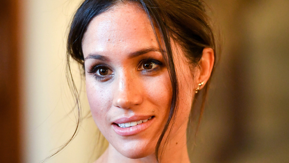 Meghan Markle al Castello di Cardiff nel 2018