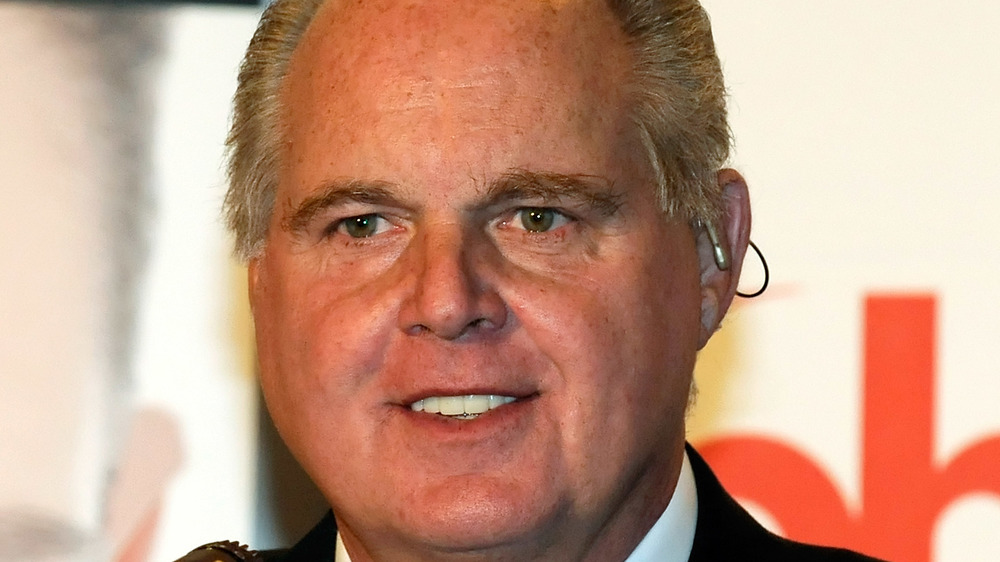 Rush Limbaugh parlando a un evento