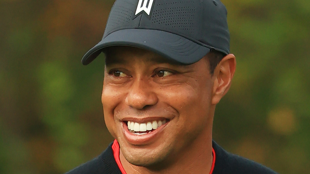 Tiger Woods golf a Orlando, Florida, a dicembre 2020