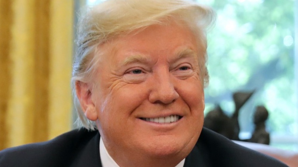 Donald Trump sorridendo