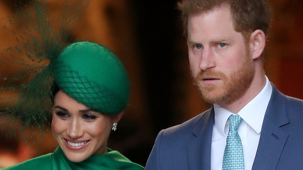 Meghan Markle e il principe Harry in posa