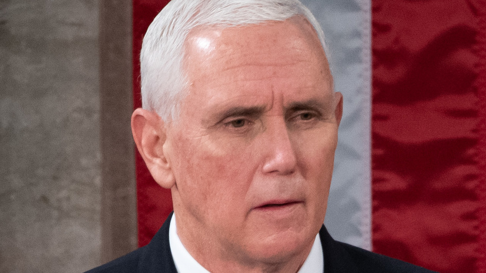 Primo piano di Mike Pence