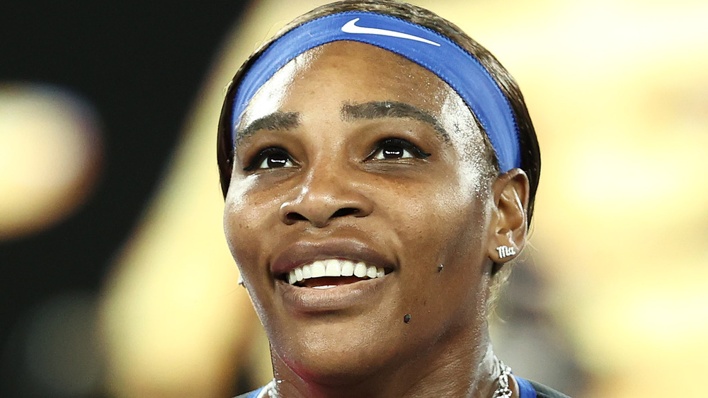 Serena Williams sul tappeto rosso