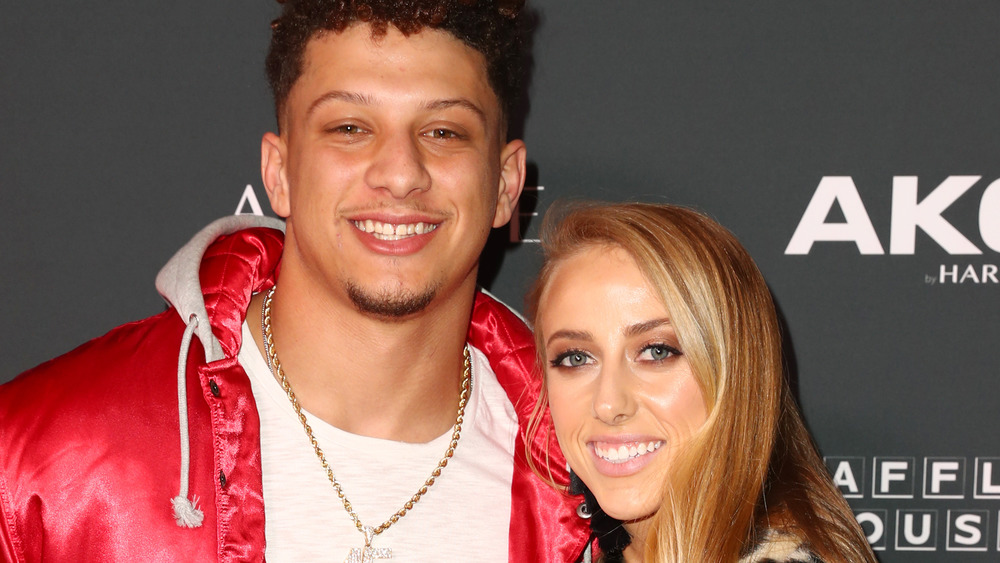   Brittany Matthews e Patrick Mahomes posano insieme