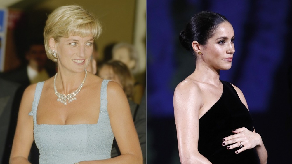 Le scelte di moda scandalose della principessa Diana e di Meghan Markle