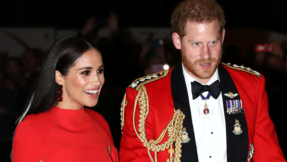 Meghan Markle e il principe Harry a un evento