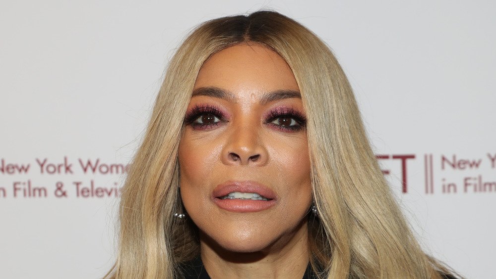 Wendy Williams con la bocca aperta