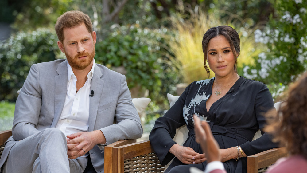 Oprah Winfrey intervista il principe Harry e Meghan Markle su A CBS Primetime Special in anteprima su CBS il 7 marzo 2021