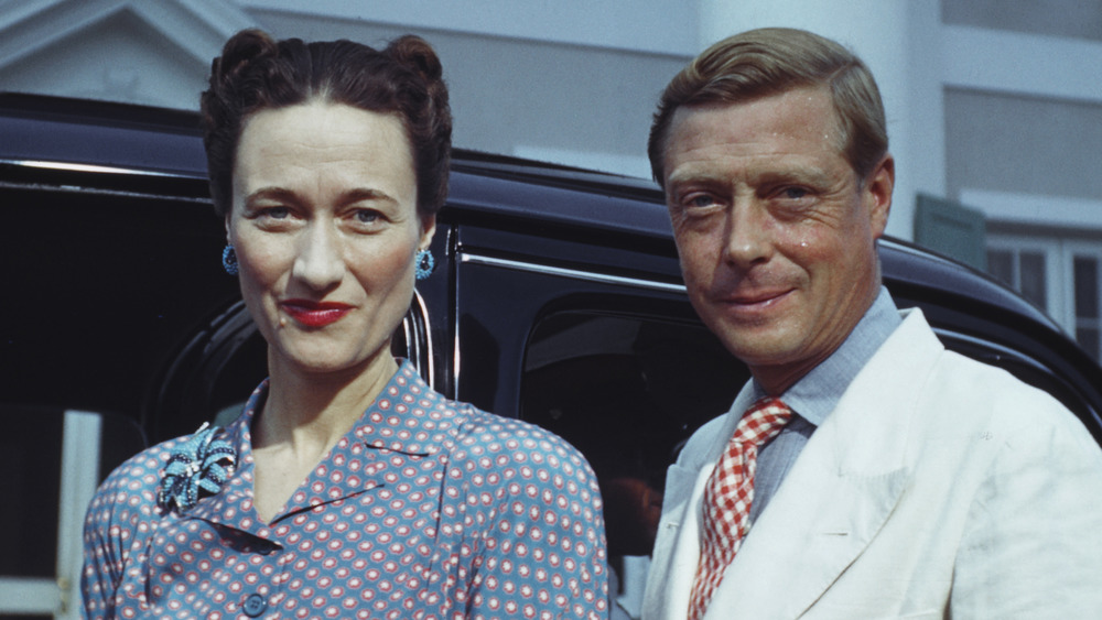 Wallis Simpson e il Duca di Windsor sorridono 