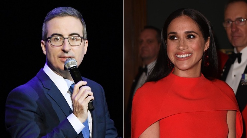 John Oliver e Meghan Markle