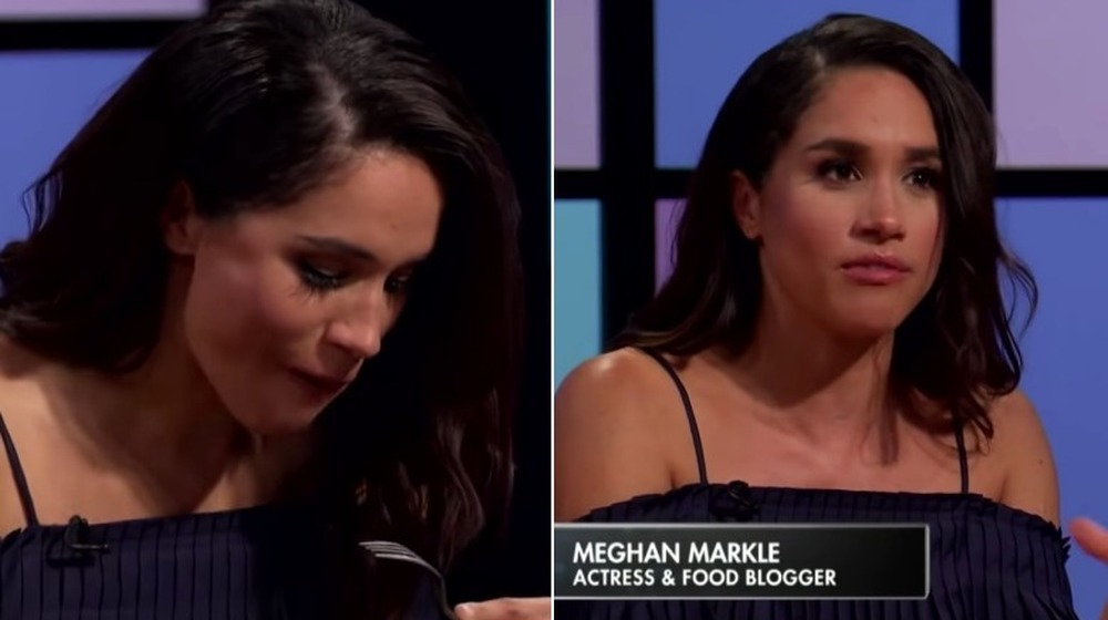 Screenshot di Meghan Markle su Chopped Junior 