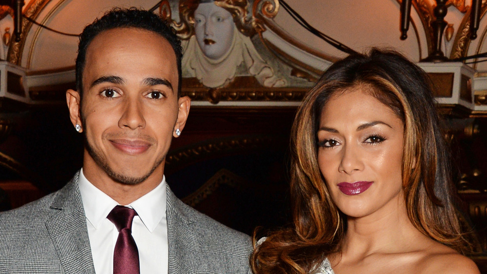 Nicole Scherzinger e Lewis Hamilton