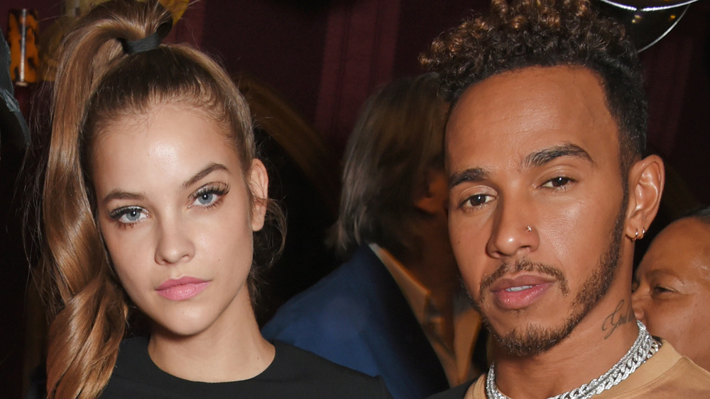 Lewis Hamilton e Barbara Palvin